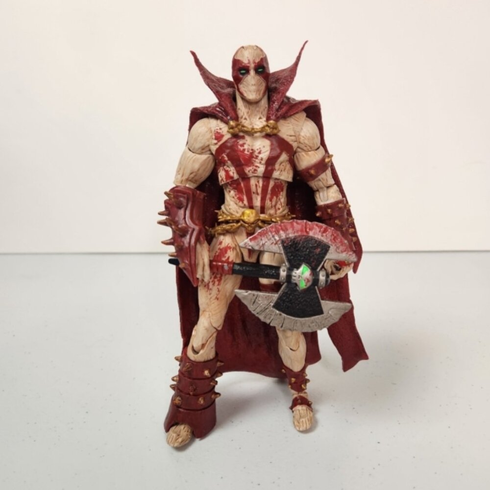 McFarlane Mortal Kombat Spawn Blood Feud Hunter 7" Loose Action Figure Complete